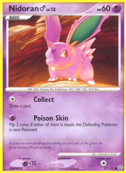 Nidoran SW-97 Common Excellent Deutsch Reverse Holo
