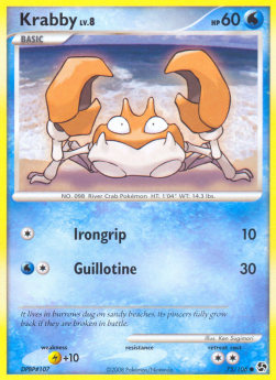 Krabby Lv.8 GE-75 Common Played Deutsch