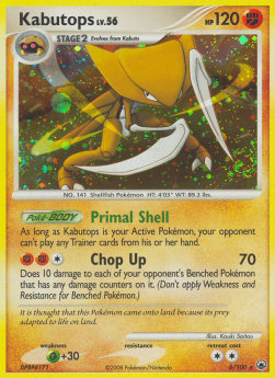 Kabutops Lv.56 MD-6 Holo Rare Good Englisch Reverse Holo