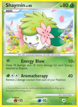 Shaymin Lv.44 PL-38 Rare Light Played Deutsch