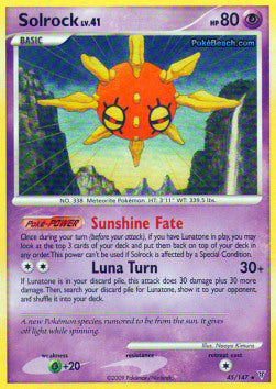 Sonnfel Lv.41 SV-45 Rare Light Played Deutsch