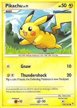 Pikachu Lv.11 SV-120 Common Played Deutsch