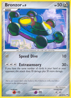 Bronzel Lv.9 AR-34 Uncommon Played Deutsch Reverse Holo