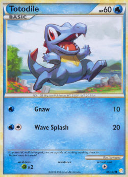 Totodile HS-86 Common Poor Englisch
