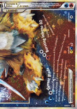 Suicune & Entei LEGENDE UL-95 Ultra Rare Good Deutsch