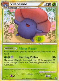 Giflor UD-24 Rare Light Played Deutsch Reverse Holo