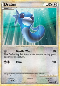 Dratini TM-62 Common Near Mint Deutsch Reverse Holo