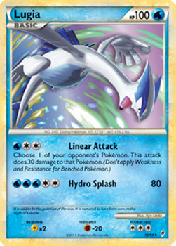 Lugia CL-15 Holo Rare Played Englisch