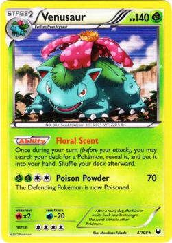 Bisaflor DEX-3 Holo Rare Played Deutsch