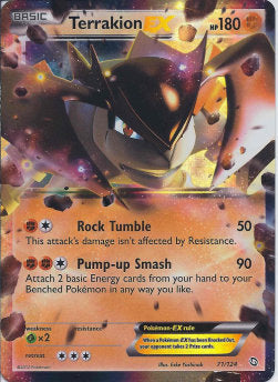 Terrakium EX DRX-71 Ultra Rare Light Played Deutsch