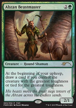 Abzan-Bändiger FNM- Rare Excellent Deutsch Foil