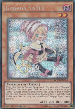 Gagaga Sister WSUP-006 Secret Rare Good Englisch 1. Auflage
