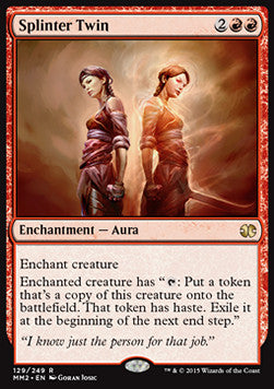 Splinter Twin MM2-129 Rare Excellent Englisch Foil
