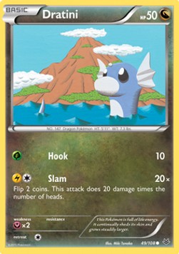 Dratini ROS-49 Common Light Played Deutsch