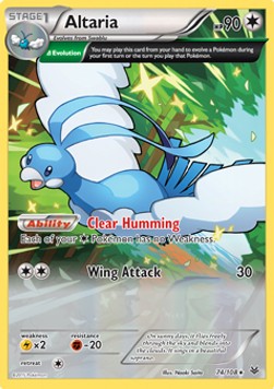 Altaria ROS-74 Rare Good Deutsch