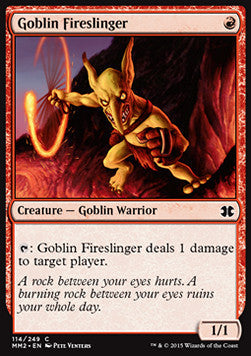Feuerschleudernder Goblin MM2-114 Common Excellent Englisch Foil