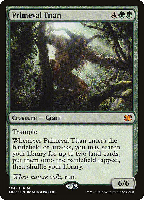 Urtümlicher Titan MM2-156 Mythic Light Played Englisch