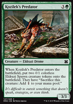 Kozileks Jäger MM2-147 Common Excellent Englisch Foil