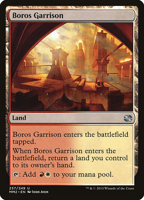 Boros Garrison MM2-237 Uncommon Excellent Englisch