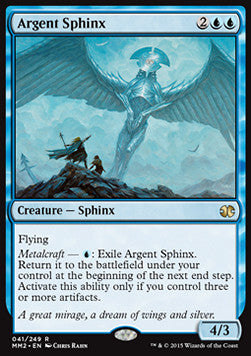 Argent Sphinx MM2-41 Rare Excellent Englisch