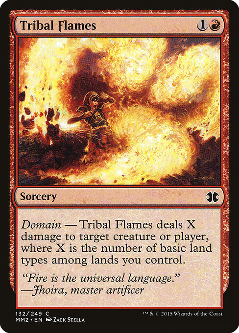 Stammesflammen MM2-132 Common Excellent Englisch