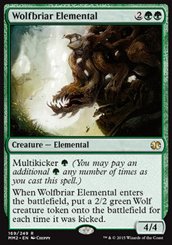 Dornenwolfelementar MM2-169 Rare Good Englisch Foil
