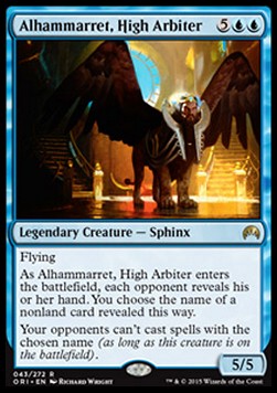 Alhammarret, High Arbiter ORI-43 Rare Good Englisch