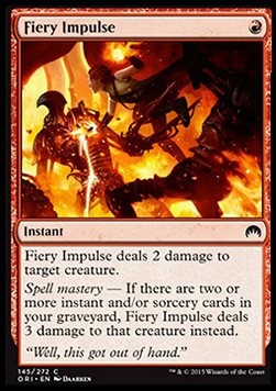 Feuriger Impuls ORI-145 Common Near Mint Englisch Foil