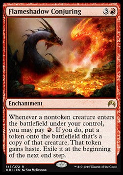 Flameshadow Conjuring ORI-147 Rare Excellent Englisch Foil