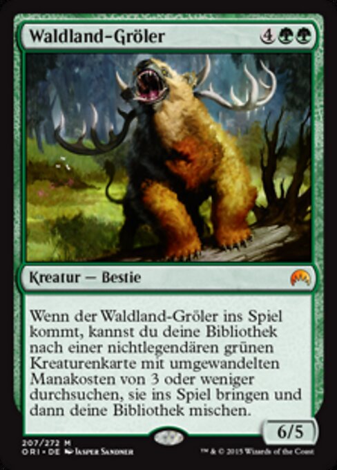 Waldland-Gröler ORI-207 Mythic Excellent Deutsch