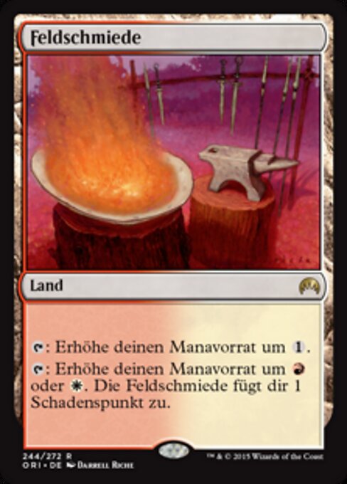 Feldschmiede ORI-244 Rare Near Mint Deutsch