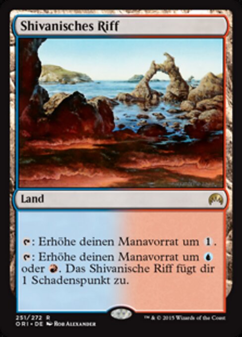 Shivanisches Riff ORI-251 Rare Excellent Deutsch