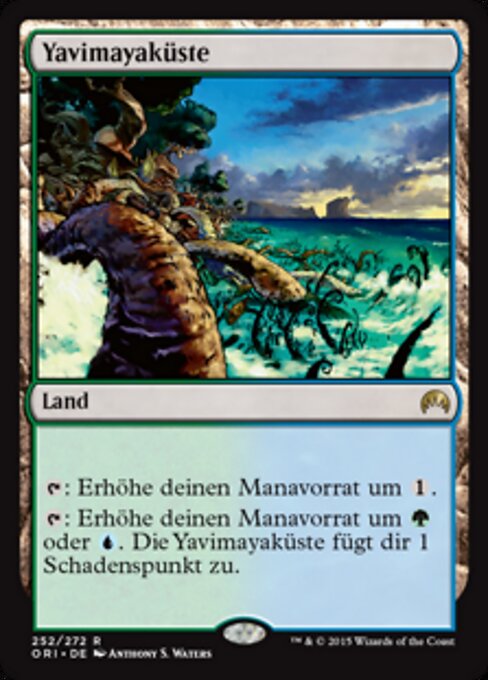 Yavimayaküste ORI-252 Rare Excellent Deutsch