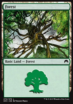 Wald (V.4) ORI-272 Land Excellent Englisch Foil