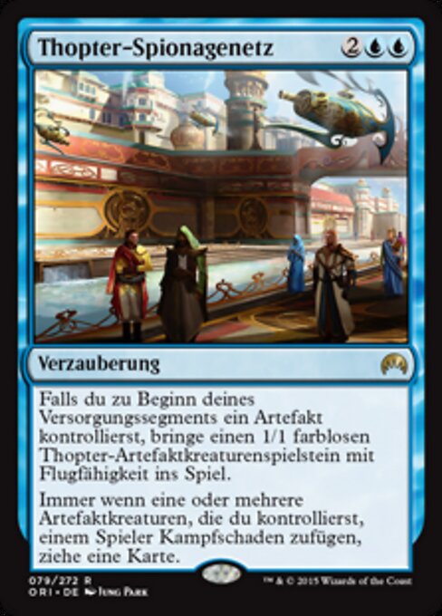 Thopter-Spionagenetz ORI-79 Rare Excellent Deutsch