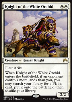 Knight of the White Orchid ORI-21 Rare Good Englisch