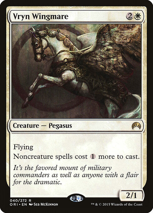 Vryn Wingmare ORI-40 Rare Light Played Englisch