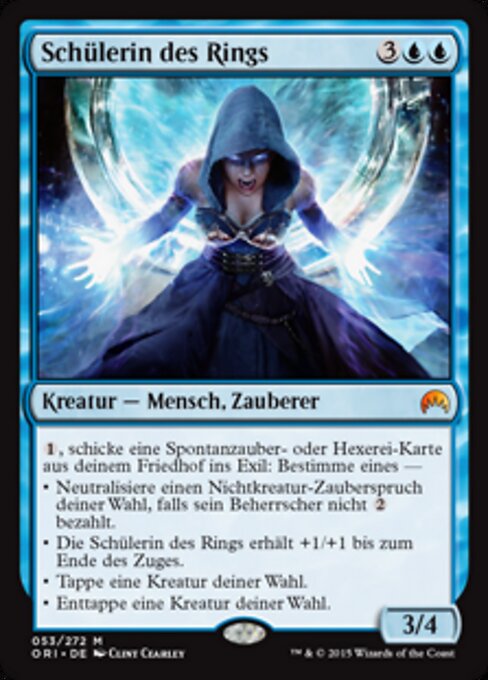 Schülerin des Rings ORI-53 Mythic Excellent Deutsch