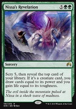 Nissa's Revelation ORI-191 Rare Excellent Englisch