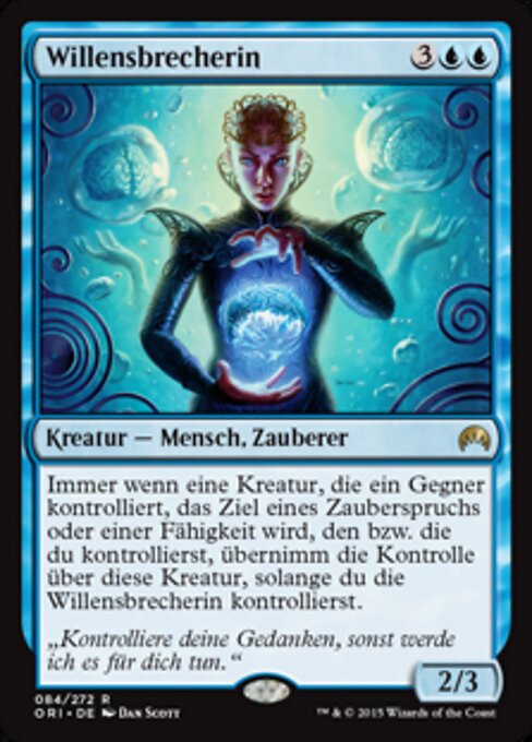 Willensbrecherin ORI-84 Rare Excellent Deutsch