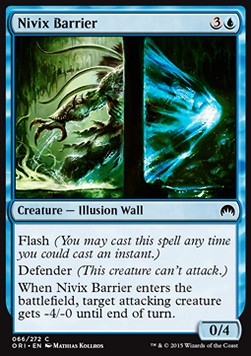Nivix-Barriere ORI-66 Common Excellent Englisch Foil