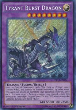 Tyrannischer Explosionsdrache DRL2-004 Secret Rare Good Deutsch 1. Auflage