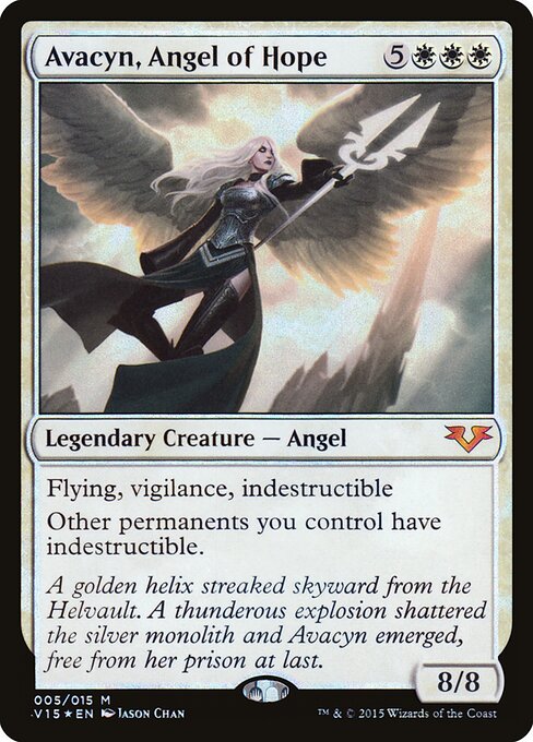 Avacyn, Engel der Hoffnung V15-5 Mythic Near Mint Englisch Foil