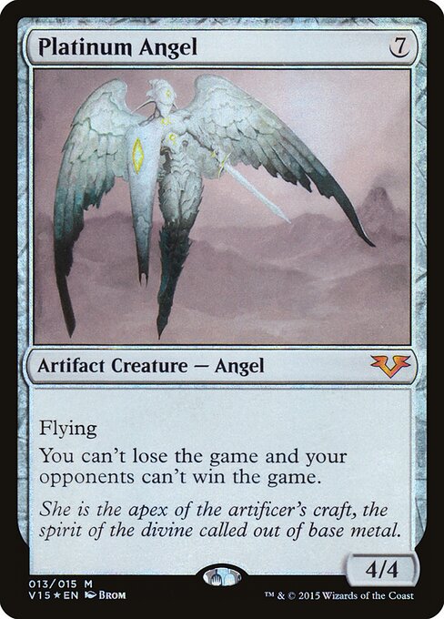 Platinum Angel V15-13 Mythic Excellent Englisch Foil
