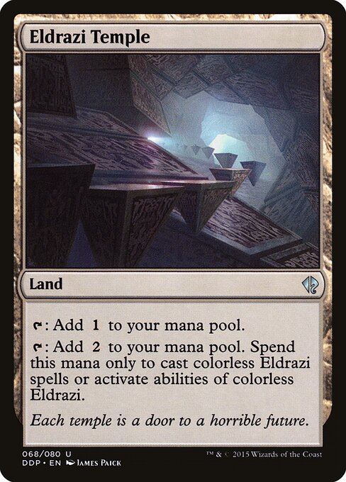 Eldrazi-Tempel DDP-68 Uncommon Excellent Englisch