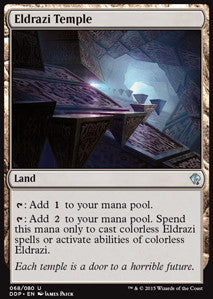 Eldrazi Temple DDP-68 Uncommon Played Englisch