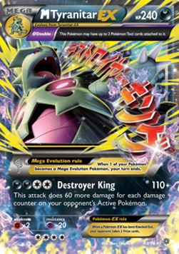 MTyranitar EX AOR-43 Ultra Rare Excellent Englisch