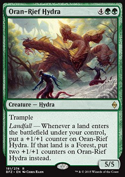 Oran-Rief-Hydra BFZ-181 Rare Light Played Englisch