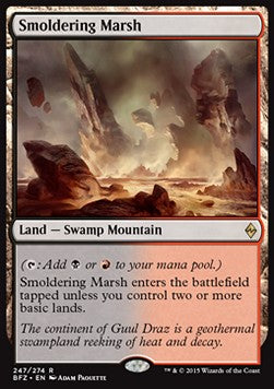 Smoldering Marsh BFZ-247 Rare Good Spanisch