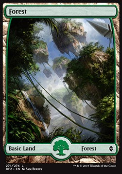 Forest BFZ-271 Land Light Played Englisch Foil